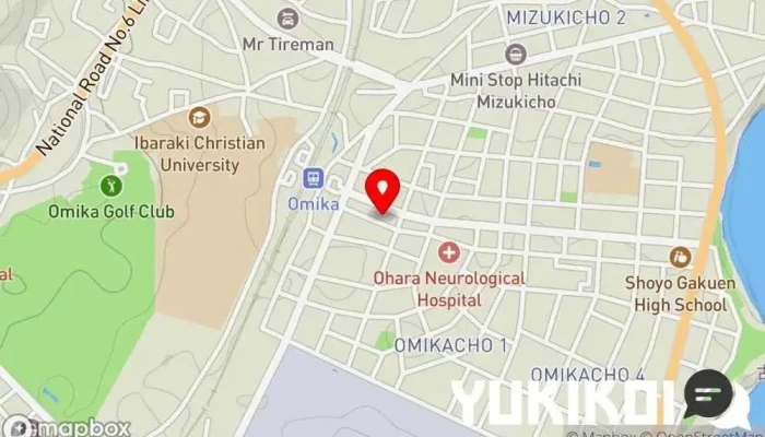 の地図 中華食堂 天海 中華料理店 で 日立市