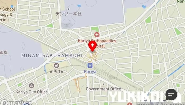 の地図 串カツ田中 刈谷店 居酒屋, 宴会場, 宅配/出前, テイクアウト, 串揚げ、串カツ店 で 刈谷市