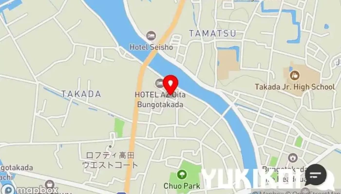の地図 串焼 ちょいとそこまで 焼き鳥店 で 豊後高田市