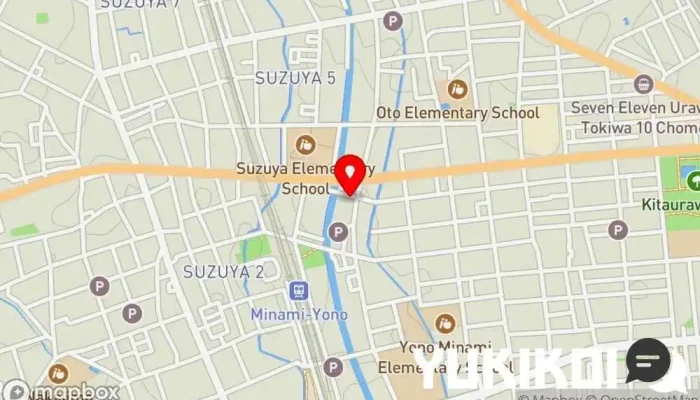 の地図 丸亀製麺さいたま中央 うどん屋, 和食店, 麺類専門店, レストラン で さいたま市