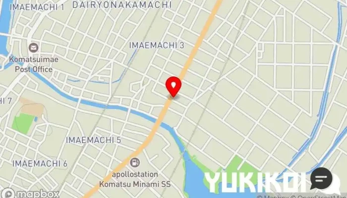 の地図 丸亀製麺小松 うどん屋, 和食店, 麺類専門店, レストラン で 小松市