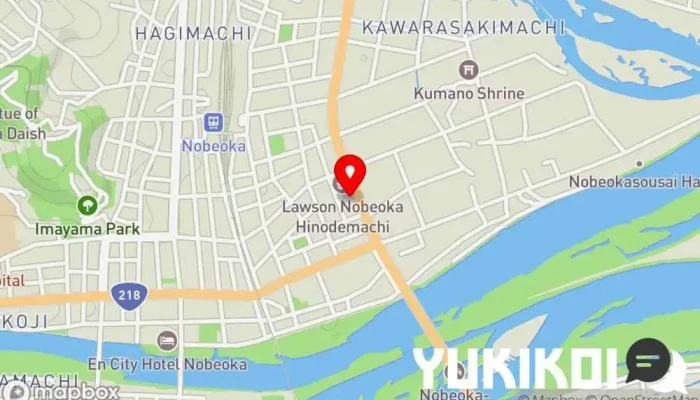 の地図 丸亀製麺延岡 うどん屋, 和食店, 麺類専門店, レストラン で 延岡市