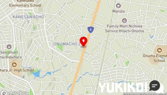 の地図 丸亀製麺日立大沼 うどん屋, 和食店, 麺類専門店, レストラン で 日立市