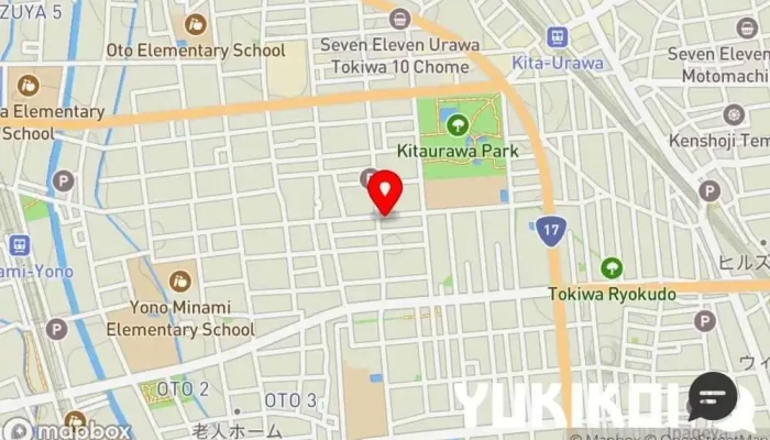 の地図 二木屋 会席・懐石料理店, 和食店, 和風ステーキハウス, レストラン, ステーキハウス で さいたま市