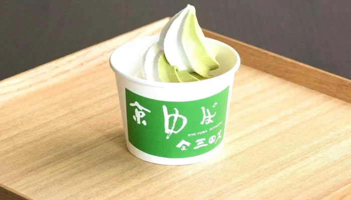 京ゆば三田久 清水店 Kyo Yuba Mitakyu Kiyomizu -  抹茶アイスクリーム - 京都市