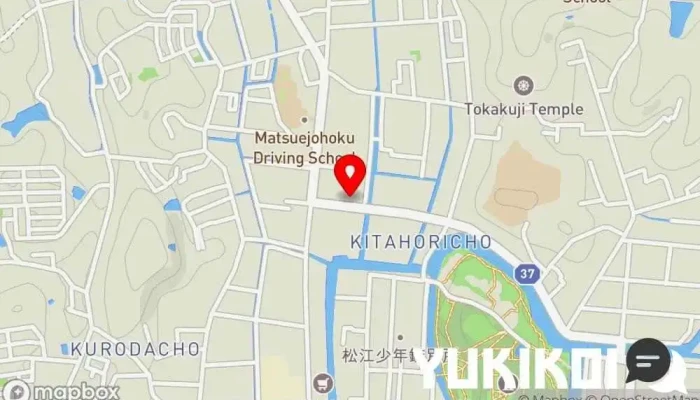 の地図 京らぎ 黒田店 シーフード・海鮮料理店, 和食店 で 松江市