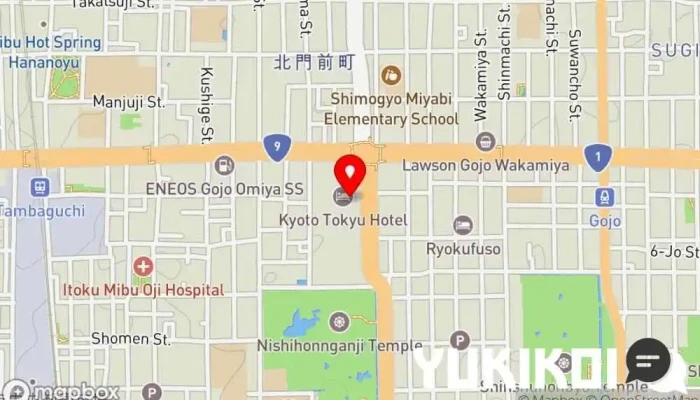 の地図 京料理 たん熊 北店 Directed by M.Kurisu 京都風日本料理店, 純和食店 で 京都市
