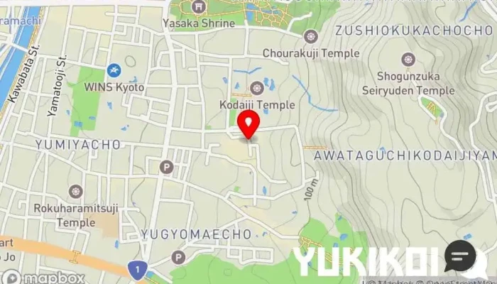 の地図 京都うまいもん研究所 串焼き店 で 京都市