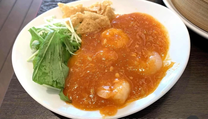 京鼎樓ジンディンロウ アトレ浦和店 エビのチリソース煮 - さいたま市