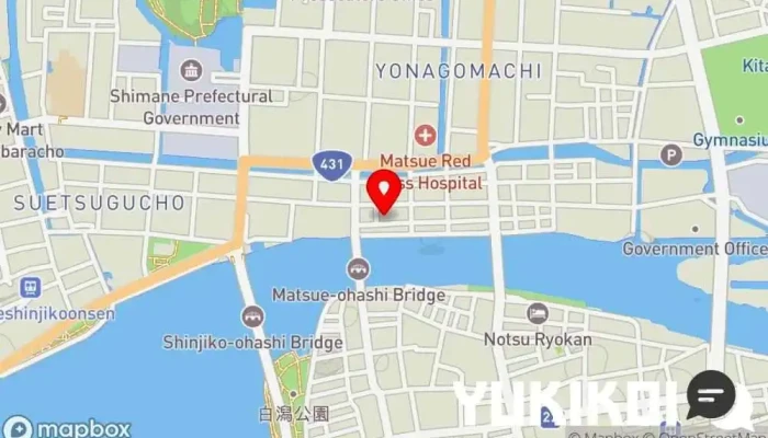 の地図 以呂波 居酒屋, 焼き鳥店 で 松江市