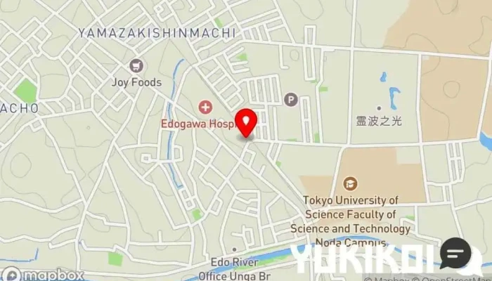 の地図 伊澤家 寿司店 で 野田市