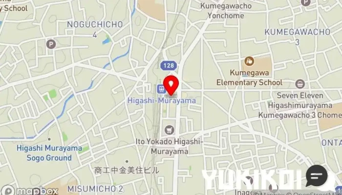 の地図 伊都の郷 藏 居酒屋 で 東村山市