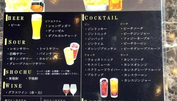 個室肉ビストロ Mon Dining 刈谷刈谷駅居酒屋個室 メニュー - 刈谷市
