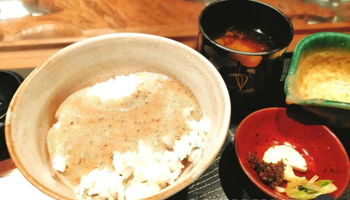 倭風酔 やまいも料理 -  味噌汁 - 姫路市