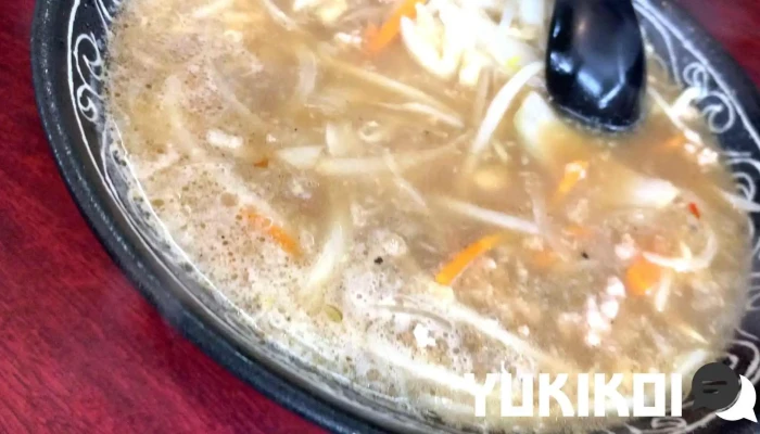 元祖スタミナラーメン ニュー楼蘭 -  スープ - 寝屋川市