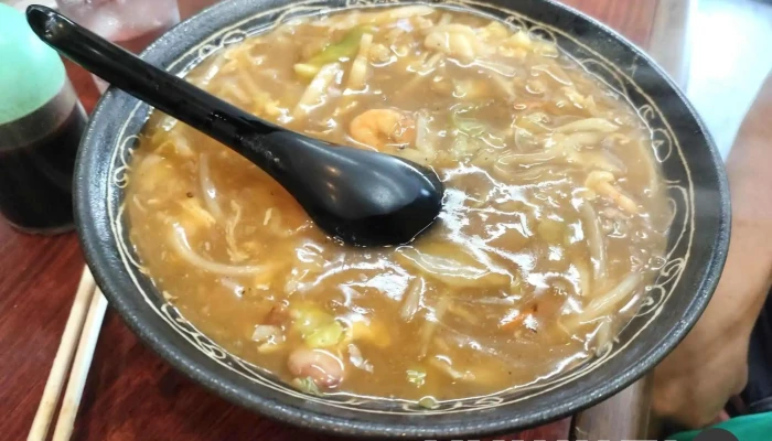 元祖スタミナラーメン ニュー楼蘭 -  チキンスープ - 寝屋川市