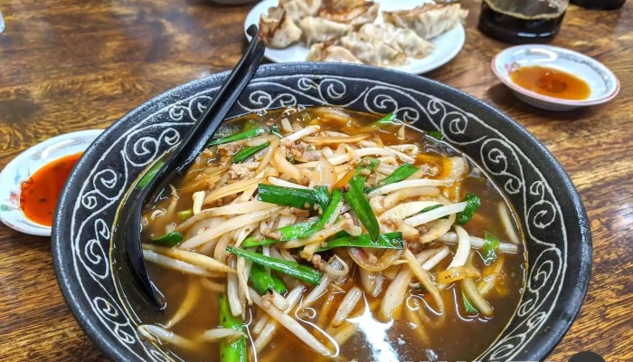 元祖スタミナラーメン ニュー楼蘭 -  麺 - 寝屋川市