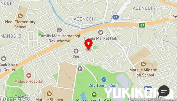 の地図 八千代亭 和食店, 料亭 で 松江市