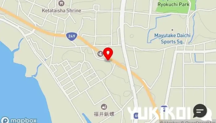 の地図 八幡のすしべん 一の宮店 軽食店 で 羽咋市