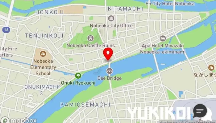 の地図 凜家 居酒屋 で 延岡市