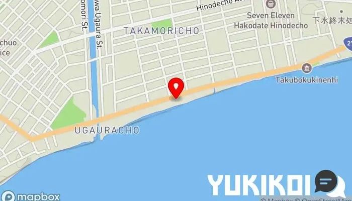 の地図 函太郎 宇賀浦本店 回転寿司店, レストラン, 寿司店 で 函館市