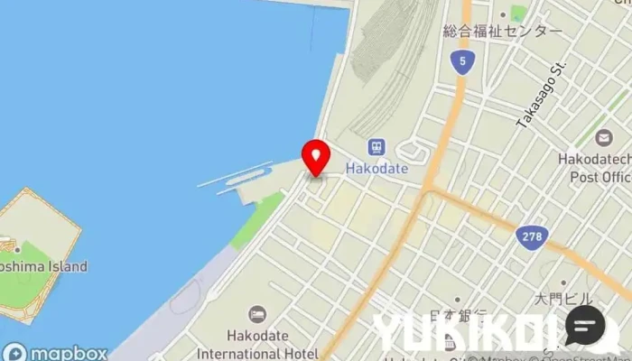 の地図 函館海鮮料理 海光房 シーフード・海鮮料理店, 居酒屋 で 函館市