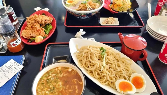函館麺厨房 あじさい 本店 -  つけ麺 - 函館市