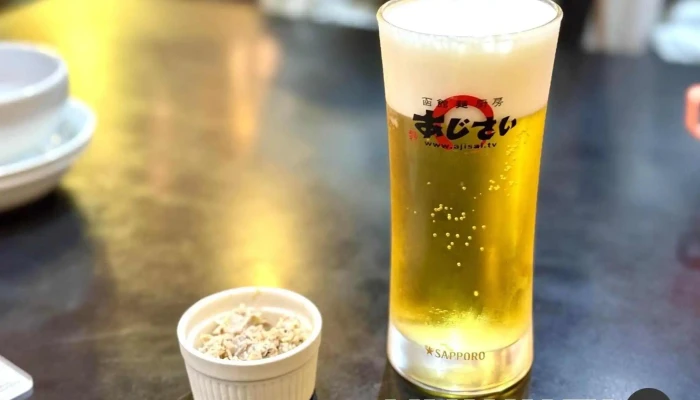 函館麺厨房 あじさい 本店 -  ビール - 函館市