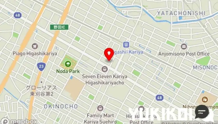 の地図 刈谷甲羅本店 かに料理店, 鍋料理店, 和食店, 会席・懐石料理店, レストラン で 刈谷市