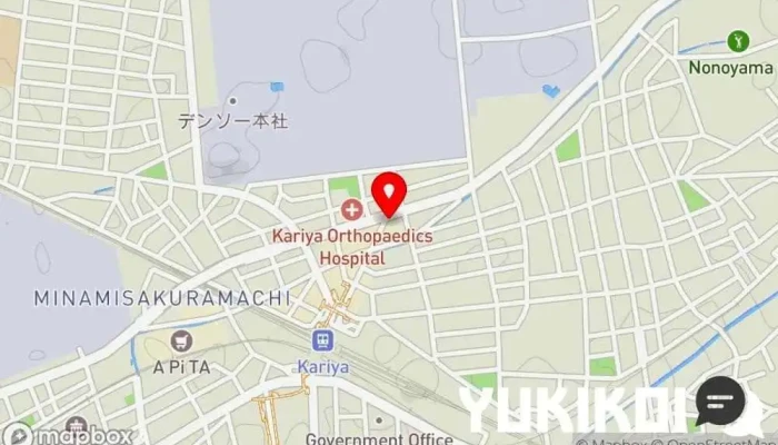 の地図 刈谷餃子工房つづみや 居酒屋 で 刈谷市