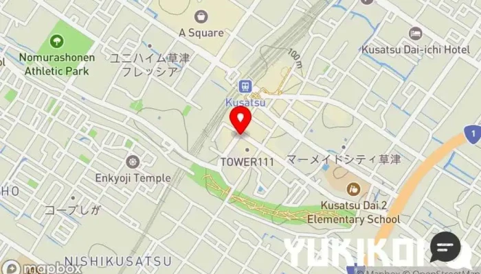 の地図 刺身と魚飯 FUNEYA 居酒屋, 鍋料理店, シーフード・海鮮料理店, 寿司店 で 草津市