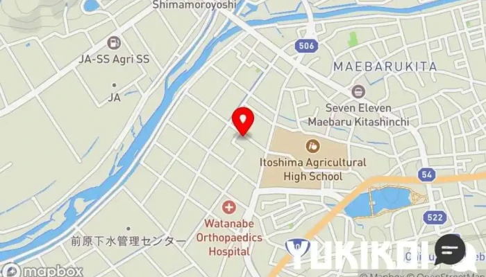 の地図 前原  で 糸島市