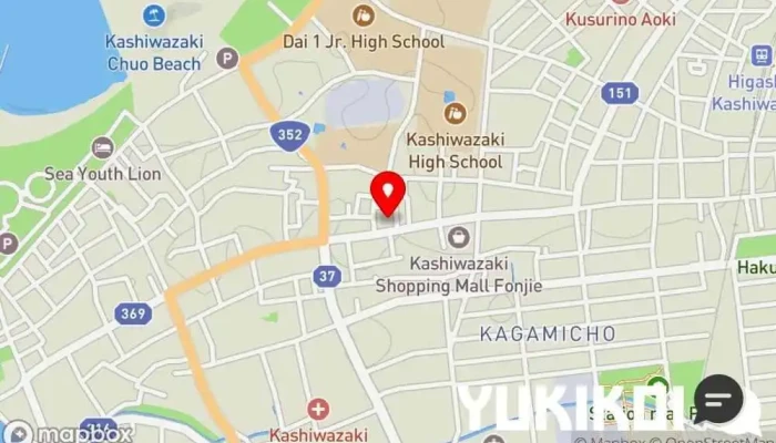 の地図 割烹 かもした 居酒屋, 和食店 で 柏崎市