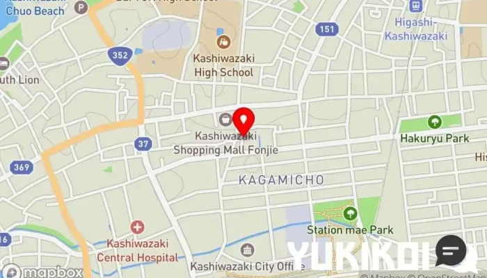 の地図 割烹 天八 居酒屋, 和食店, 天ぷら店 で 柏崎市