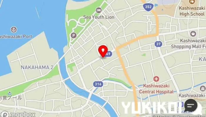 の地図 割烹 杵家 会席・懐石料理店 で 柏崎市
