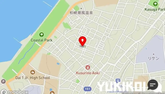 の地図 割烹 花辰 和食店, 料亭 で 柏崎市