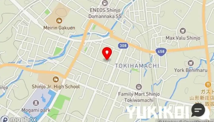 の地図 割烹とりや 和食店, 純和食店, 料亭 で 新庄市