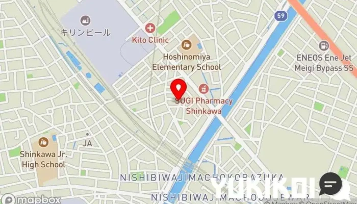 の地図 助七  で 清須市