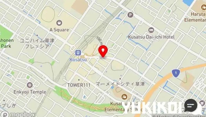 の地図 勝しま 居酒屋, 和食店 で 草津市