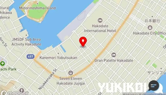 の地図 北斗房 シーフード・海鮮料理店 で 函館市