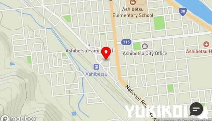 の地図 北海道芦別ジンギスカンいろは / ㈲いろは商事 精肉店, 肉店 で 芦別市