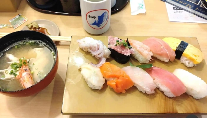 北陸能登 回転寿し まぐろや 羽咋店 -  スープ - 羽咋市