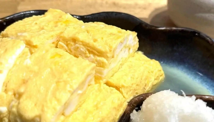 十割蕎麦ゑつ -  卵焼き - 豊後高田市