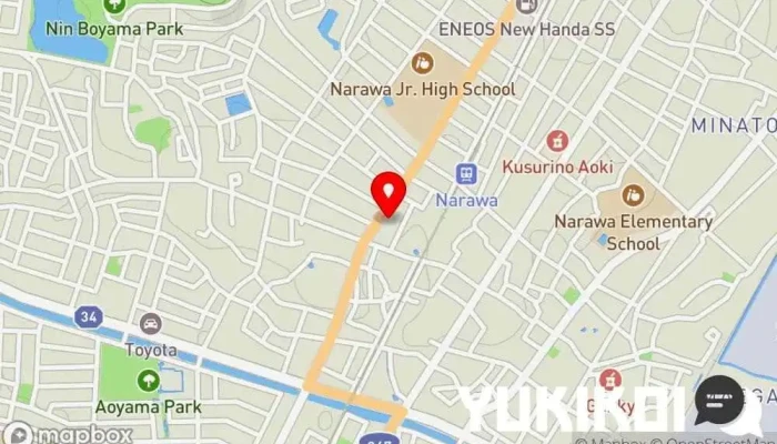 の地図 半田甲羅本店 会席・懐石料理店, かに料理店 で 半田市