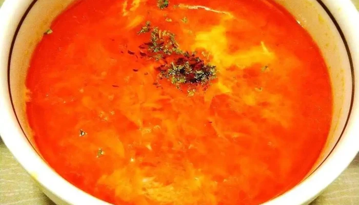 南欧風レストラン サングリア -  トマトスープ - 日立市