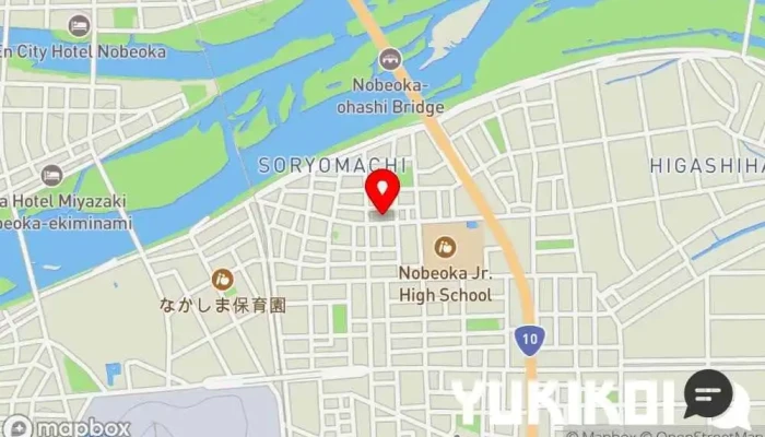 の地図 博多金魚 惣領店 居酒屋, テイクアウト で 延岡市