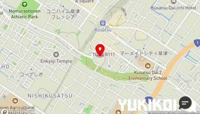 の地図 原価ビストロチーズプラス 草津 イタリア料理店, ビストロ, チーズ専門店, ピザ店, レストラン, ワインバー で 草津市