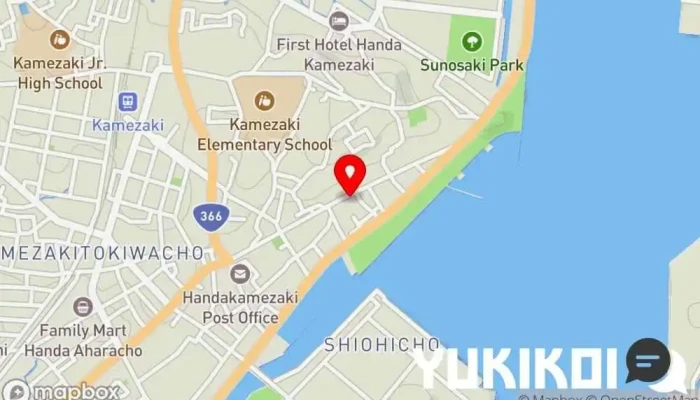 の地図 古民家 こ・ろ・れ レストラン で 半田市