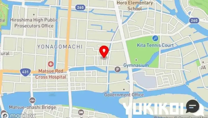 の地図 古民家バイキング かんてら山 レストラン で 松江市