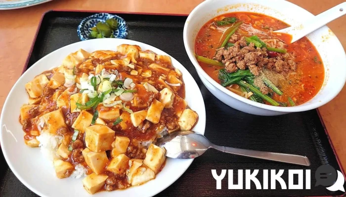 台湾料理 四季紅 春江店 -  麻婆豆腐 - 坂井市